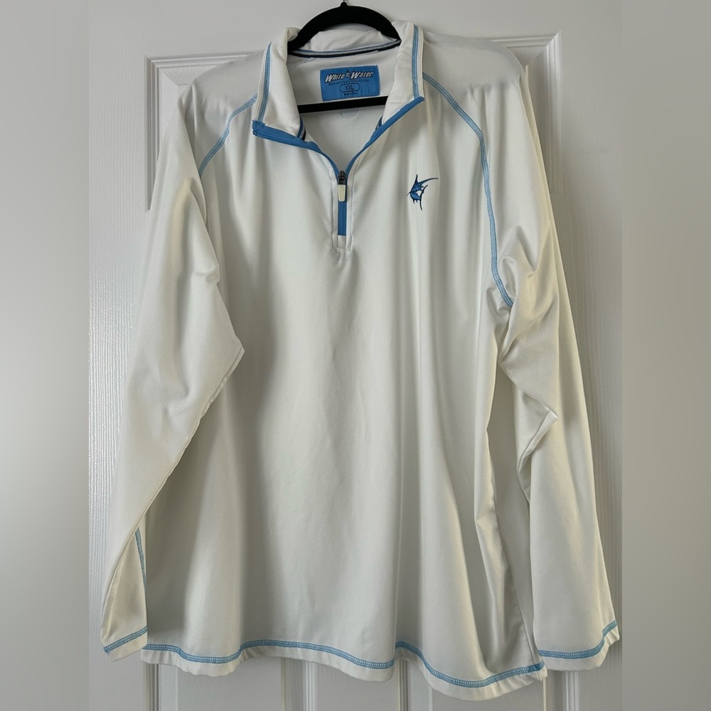 White Water Men’s Quarter Zip Sweater Size XXL